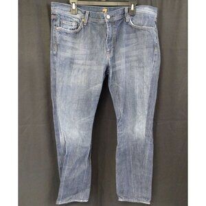 7ForAllMankind Men's Blue Jeans/Straight Leg Sz38 SKU 3725